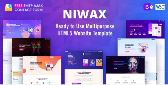 Creative Agency & Portfolio HTML Template