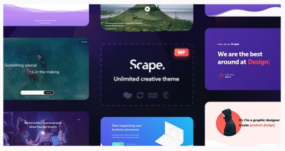 Scape - Multipurpose WordPress theme