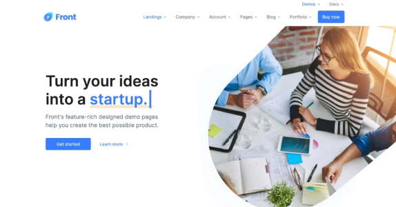 Front – Multipurpose Responsive Template
